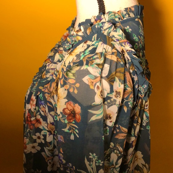 🟠 ERI+ALI 🟠 (Anthro) long sleeve blouse - Picture 4 of 10